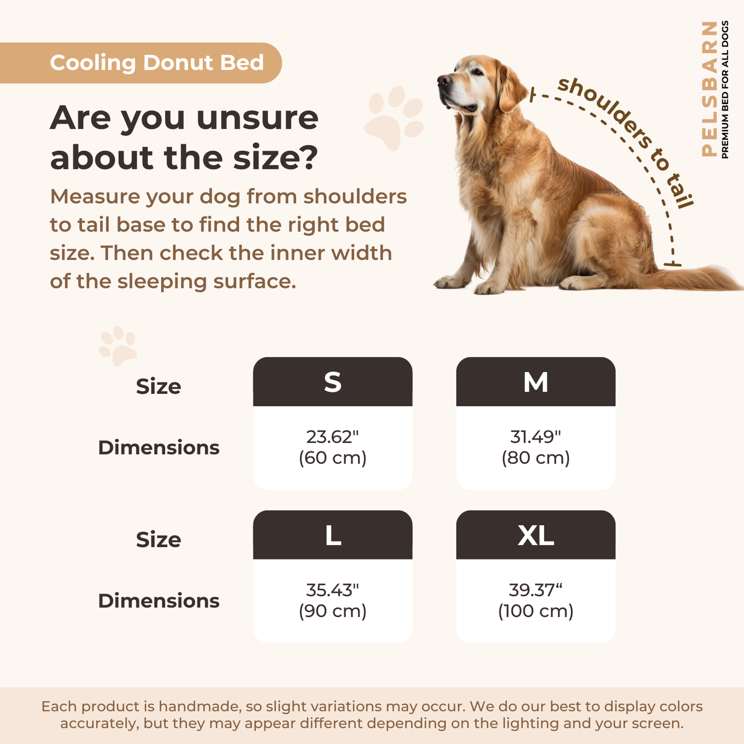 Cooling Donut Bed