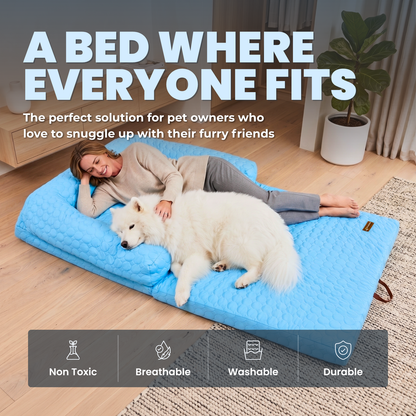 Human Size Cooling Dog Bed