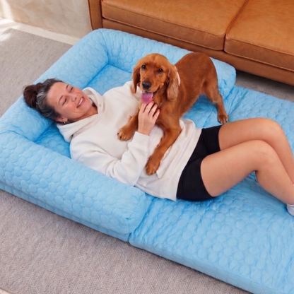 Human Size Cooling Dog Bed