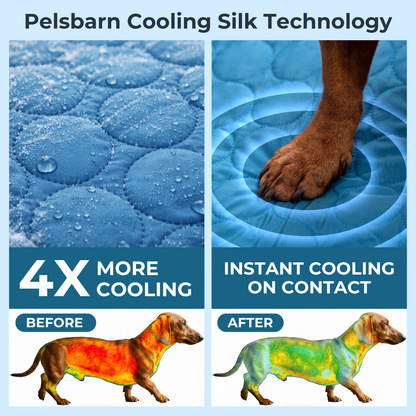 Pelsbarn Cooling Bed (4x more effective) ( 1+1 )