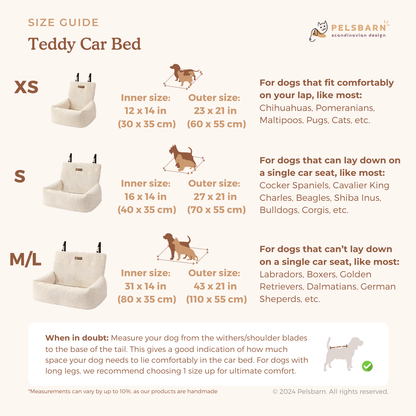 Pelsbarn Teddy Car Bed