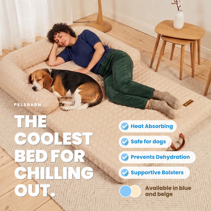 Human Size Cooling Dog Bed